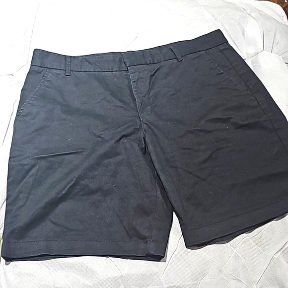Stylus Boyfriend Bermuda Shorts Black size 12 - Picture 1 of 9